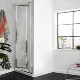 Kartell Kv6 Bi-Fold Shower Door 800Mm Wide - 4Mm Glass