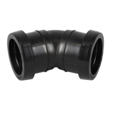 Pushfit Waste 32Mm 135Deg Knuckle - Black