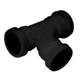 Pushfit Waste 32Mm Tee - Black