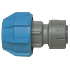 Polyplumb Mdpe Adaptor - 15Mm X 20Mm