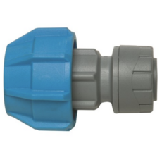 Polyplumb Mdpe Adaptor - 15mm X 20mm