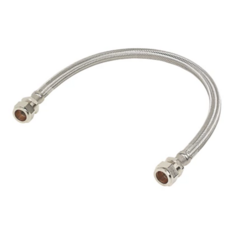 Flexible Tap Connector - 15Mm X 15Mm X 500Mm