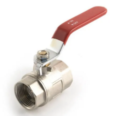 Ball Valve - 1/2" Bsp Pf Red Lever Handle
