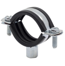 Rubber Lined Clip - 14 - 19Mm