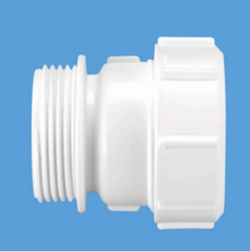 Mcalpine Macvalve Fitting 1.25" Straight Connector