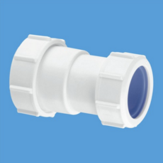 Mcalpine 1.5" X Euro Straight Connector - T28L-Iso