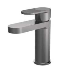 Cyprus Fluted Mono Basin Mixer with Push Button Waste