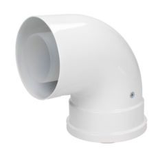 Worcester 100mm 90Deg Flue Bend 7716191084