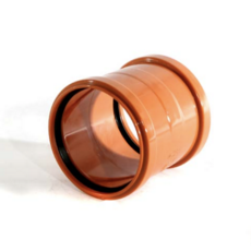 Underground Double Socket Coupling - 110Mm