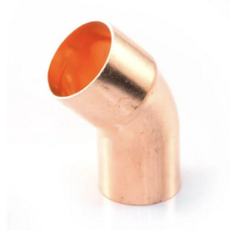 End Feed Obtuse Street Elbow 45 C X C - 28Mm