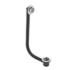 Bath Overflow Tube - Variflex Extra Long 420Mm To 1400Mm