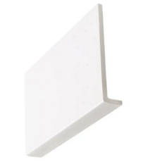 Square Fascia Board 9mm x 200mm x 5m - White