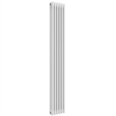 Vertical Triple Column White Radiator - 1800mm x 470mm