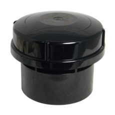 Floplast Internal Air Admittance Valve Black