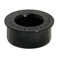 Floplast Boss Adaptor Black - 40Mm