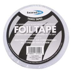 Bond It Aluminium Foil Tape - 50mm x 45m Roll