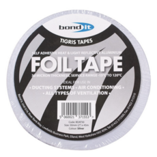 Bond It Aluminium Foil Tape - 50Mm X 45M Roll