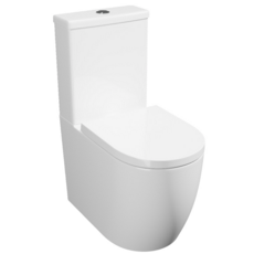 K-Vit Genoa Round Close Wall Close Coupled Wc Pan