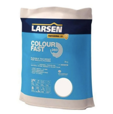 Larsen Colourfast 360 Flexible Grout 3kg - Ivory