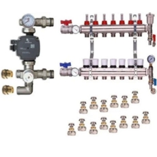 Underfloor Heating 4 Port Kit Complete Solution