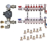 Underfloor Heating 6 Port Kit Complete Heating