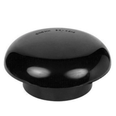Solvent Weld Mushroom Vent Cowl 110Mm - Black