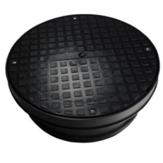 Underground Man Hole Cover & Frame - 450Mm
