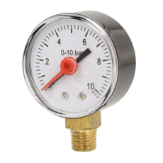 BiWorld 10 Bar Gauge - 1/4 Back Connection