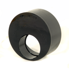 Overground Reducer 110mm - 50mm Black