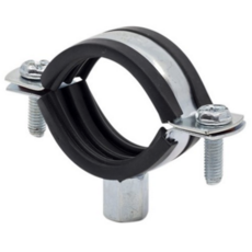 Rubber Lined Clip - 38 - 43Mm