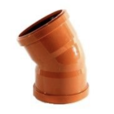 Underground Double Socket Elbow 45deg (110mm)