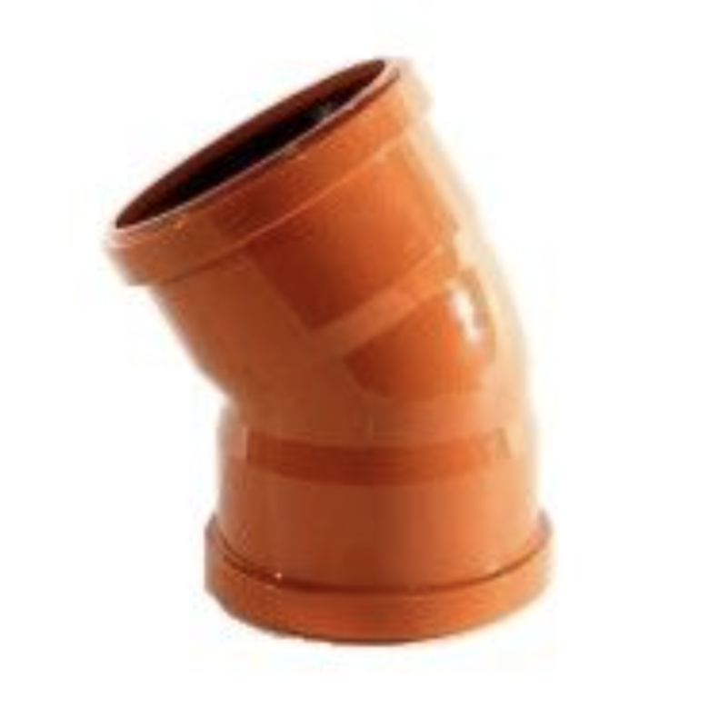 Underground Double Socket Elbow 45Deg (110Mm)