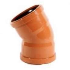 Underground Double Socket Elbow 30Deg (110Mm)