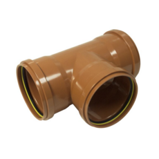 Underground Triple Socket Tee 90Deg (110Mm)