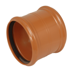 Underground Double Socket Coupling - 110mm