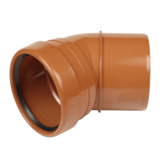 Underground Single Socket Elbow 45Deg (110Mm)