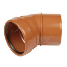 Underground Double Socket Elbow 45deg (110mm)