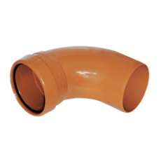 Underground Single Socket Elbow 90deg (110mm)