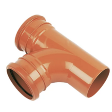 Underground Double Socket Tee 90Deg (110Mm)