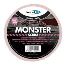 Bond It Monster Scrim Drywall - White 48Mm X 90M