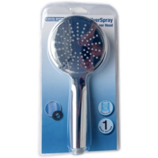 Euroshowers Silver Spray Single Function Shower Head