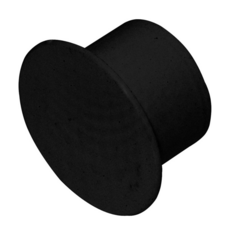 Pushfit Waste 40Mm Socket Plug - Black