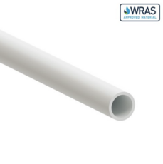 Push-Fit Polybutylene Barrier Pipe 15mm X 3M White