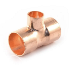 End Feed Reducing Tee - Branch - 28Mm X 28Mm X22Mm