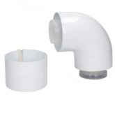 Vaillant 80/125 87 Degree Flue Bend