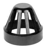 Solvent Weld Vent Terminal 110Mm - Black