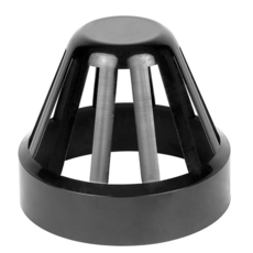 Overground Vent Terminal Black