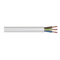 Pitacs 3 Core Round Flex Cable (3183Y) 0.75Mm2 Per Meter