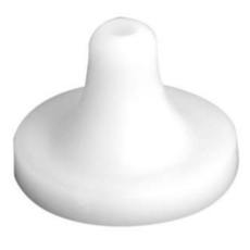 Ballvalve Seating Nozzle High Pressure White 1/2" X 1/8"