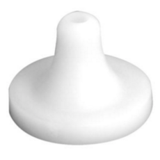 Ballvalve Seating Nozzle High Pressure White 1/2" x 1/8"